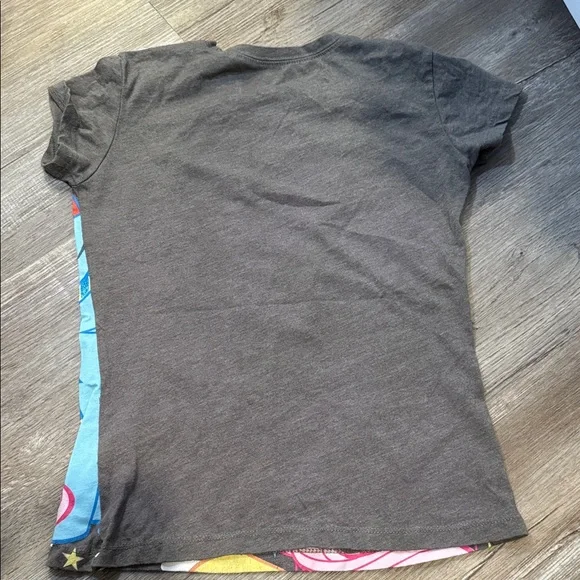 My Little Pony Short Sleeve Tee - Gray with Pink and Yellow - Picture 4 of 4